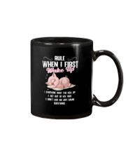 FMV - Rules When I First Wake Up Mug tile