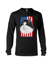 CAT - Maine Coon Cat US Retro Long Sleeve Tee tile