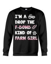 FMV - A Drop The F-Bomb Kind Of Farm Girl Crewneck Sweatshirt tile