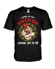 FMV - Look At My Pecker V-Neck T-Shirt tile