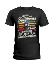 SKT - I Googled My Symptoms - Skateboarding Ladies T-Shirt tile