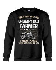 FMV - Nerver Mess With This Grumpy Old Farmer 50s Crewneck Sweatshirt tile