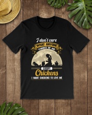 FMV - I Don't Care Chickens Classic T-Shirt lifestyle-mens-crewneck-front-18