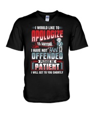 WTC - I Would Like To Apologize V-Neck T-Shirt tile