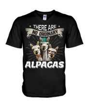 FMV - there are no ordinary Alpacas V-Neck T-Shirt tile