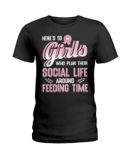 FMV - Here's To The Farm Girls Ladies T-Shirt tile