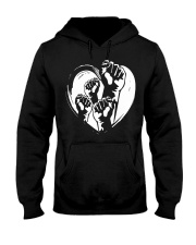 MLF - Black Heart Love Hooded Sweatshirt tile
