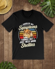 DOG - I Googled My Symptoms Shelties Classic T-Shirt lifestyle-mens-crewneck-front-18