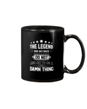 WTC - The Legend Has Retired Mug tile