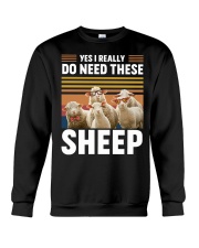 FMV - Yes I Really Do Need Sheep Crewneck Sweatshirt tile