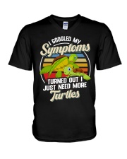 TRL - I Googled My Symptoms V-Neck T-Shirt tile