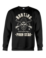 HNT - Hunting Saved Me From Being a Pornstar Crewneck Sweatshirt tile