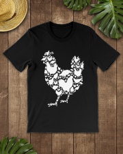 FMV - Chicken - CHICKEN SILHOUETTES Classic T-Shirt lifestyle-mens-crewneck-front-18