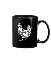 FMV - Chicken - CHICKEN SILHOUETTES Mug tile