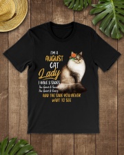 CAT - 3 Sides Of A Cat Queen-August Classic T-Shirt lifestyle-mens-crewneck-front-18