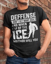 HCK - Ice Hockey Player Sport Lovers Classic T-Shirt apparel-classic-tshirt-lifestyle-26
