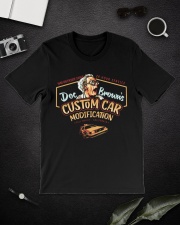 TWT - Doc Browns Custom Autos Classic T-Shirt lifestyle-mens-crewneck-front-16
