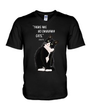 CAT - There Are No Ordinary Cats V-Neck T-Shirt tile