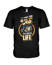 WTC - It's More Than A Job Software Engineer V-Neck T-Shirt tile