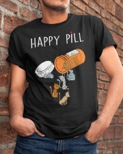 CAT - Happy Cat Pill Classic T-Shirt apparel-classic-tshirt-lifestyle-26