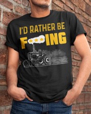 FMV - Tractor - I'd Rather Be Farming Classic T-Shirt apparel-classic-tshirt-lifestyle-26