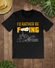 FMV - Tractor - I'd Rather Be Farming Classic T-Shirt lifestyle-mens-crewneck-front-18