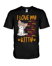 CAT - I Love My Kitty V-Neck T-Shirt tile