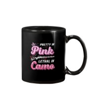 HNT - Pretty In Pink Lethal In Camo Hunting Mug tile