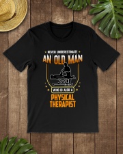 WTC - Never Underestimate A Physical Therapist Classic T-Shirt lifestyle-mens-crewneck-front-18