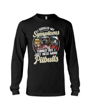 DOG - I Googled My Symptoms - Pitbull Long Sleeve Tee tile