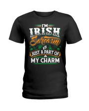 IRF - Sarcasm Is A Part Of My Charm Ladies T-Shirt tile