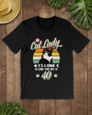 CAT - To A Cat Lady It's A Crime Classic T-Shirt lifestyle-mens-crewneck-front-18