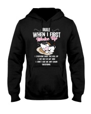 FMV - Rules When I First Wake Up Hooded Sweatshirt tile