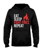 FRF - Eat Sleep Fight Fires Repeat Hooded Sweatshirt tile