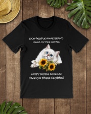 CAT - Happy People Have Cat Hair On Their Clothes Classic T-Shirt lifestyle-mens-crewneck-front-18