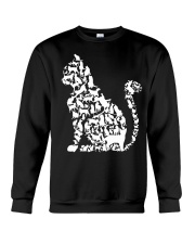 CAT - Love Cats Sihouette Crewneck Sweatshirt tile