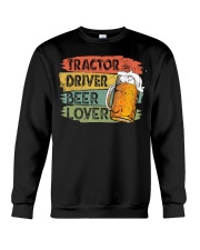 FMV - Tractor Driver Beer Lover Crewneck Sweatshirt tile