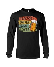 FMV - Tractor Driver Beer Lover Long Sleeve Tee tile