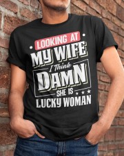 WTC - Looking At My Wife Classic T-Shirt apparel-classic-tshirt-lifestyle-26
