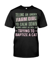 FMV - Farm Girl To Calm Down Classic T-Shirt front