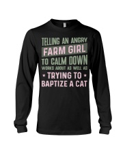 FMV - Farm Girl To Calm Down Long Sleeve Tee tile