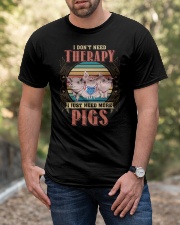 FMV - I Dont Need Therapy Pigs Classic T-Shirt apparel-classic-tshirt-lifestyle-front-53