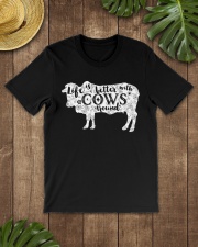 FMV - Cow - COWS LIFE IS BETTER Classic T-Shirt lifestyle-mens-crewneck-front-18