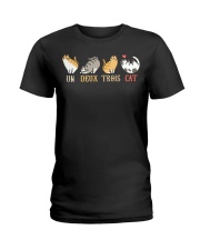 CAT - Un Deux Trois Cat Ladies T-Shirt tile