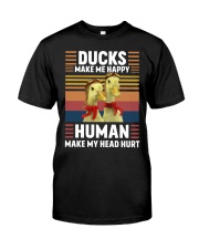 FMV - Make Me Happy Ducks Classic T-Shirt front