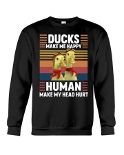 FMV - Make Me Happy Ducks Crewneck Sweatshirt tile