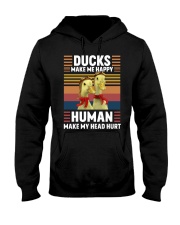 FMV - Make Me Happy Ducks Hooded Sweatshirt tile