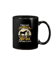 FMV - I Don't Care What Anyone Thinks - Horses Mug tile