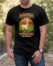 FMV - I Am Curently Unsupervised Alpacas Classic T-Shirt apparel-classic-tshirt-lifestyle-front-53