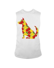 DOG - Flower Dog Sleeveless Tee tile